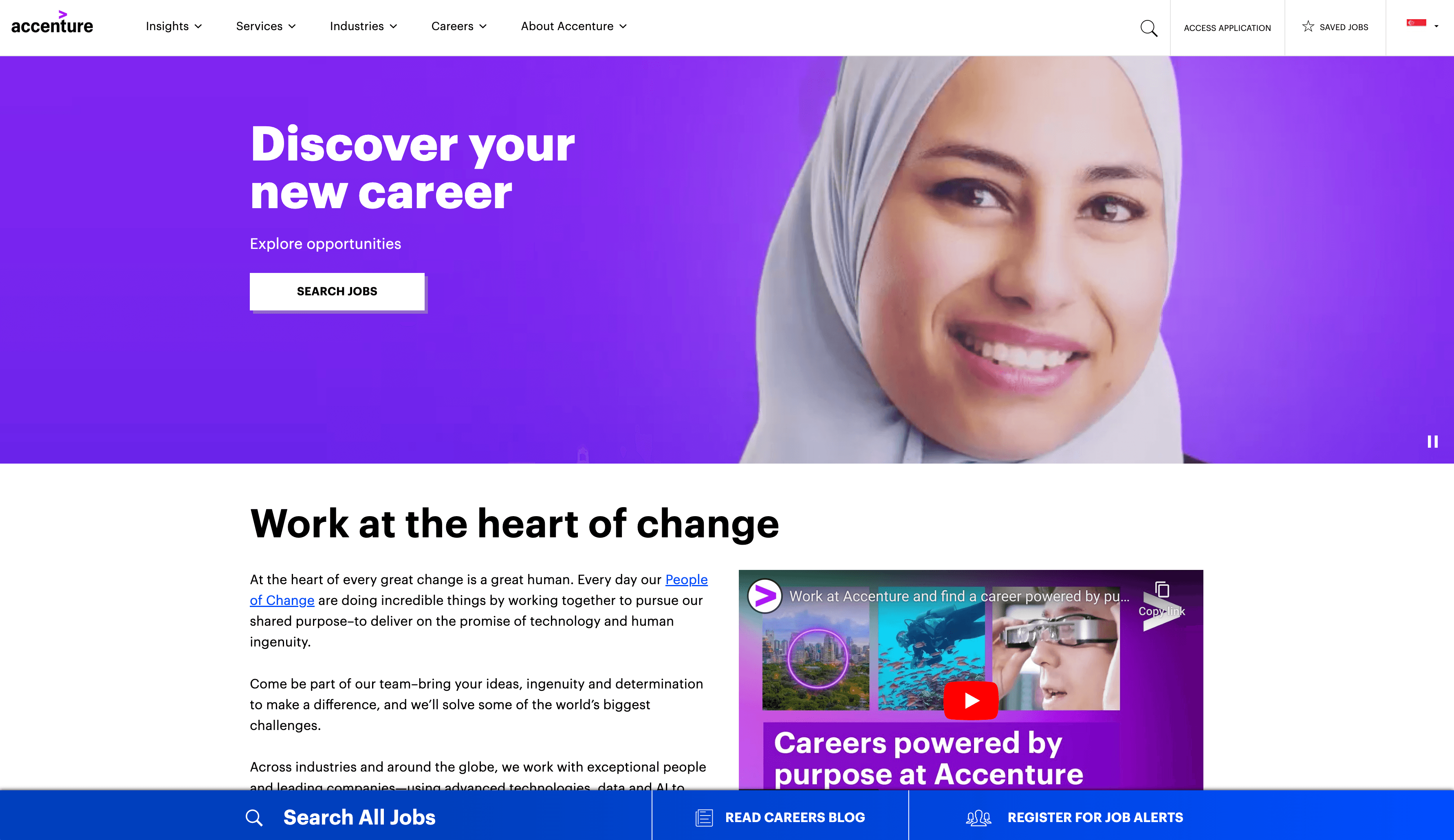 Accenture.com screenshot