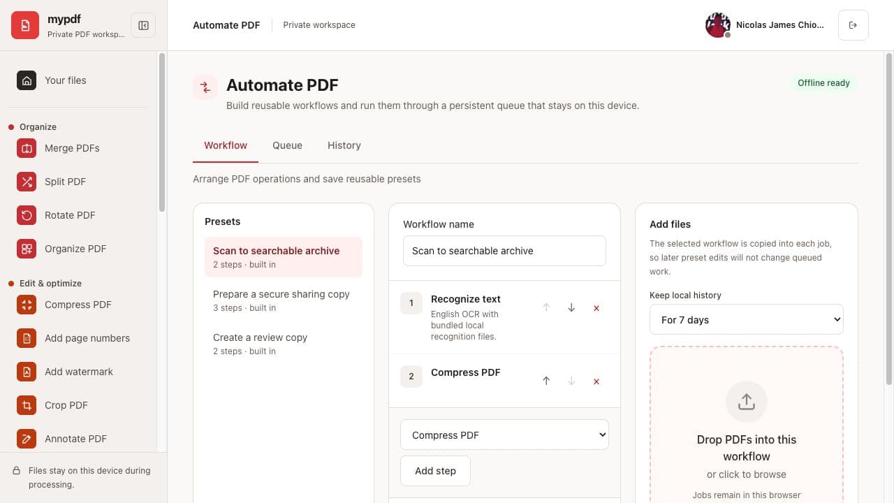 mypdf screenshot