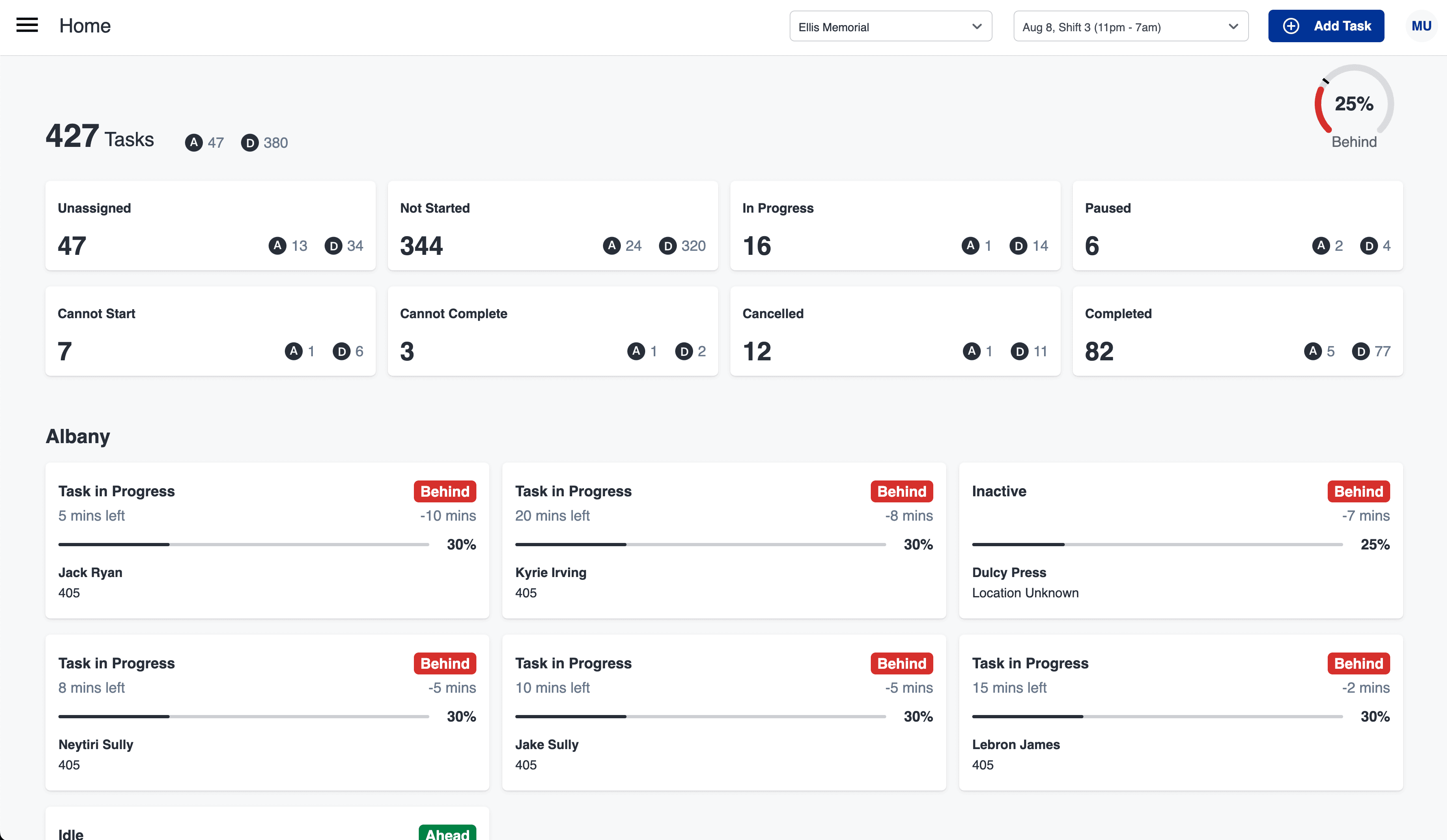 TaskUp project preview